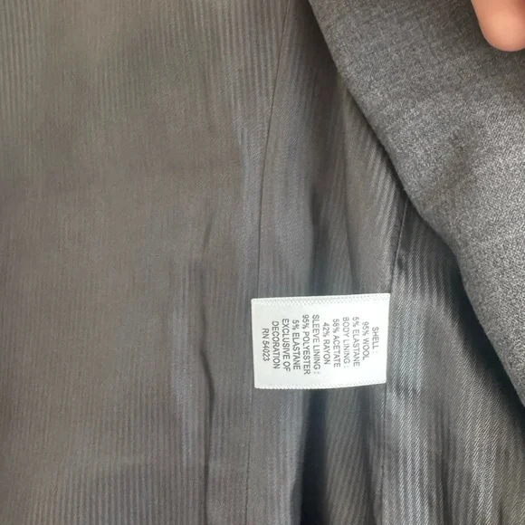 Banana Republic Charcoal Suit Set - Picture 7 of 9